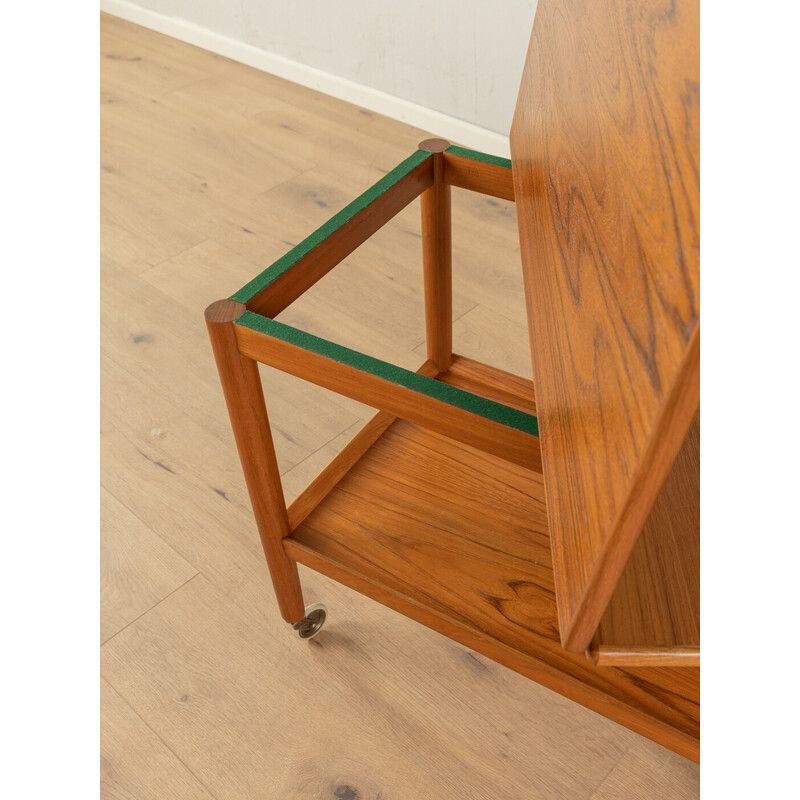 Vintage serving trolley by Grete Jalk for Poul Jeppesen, Denmark 1960s