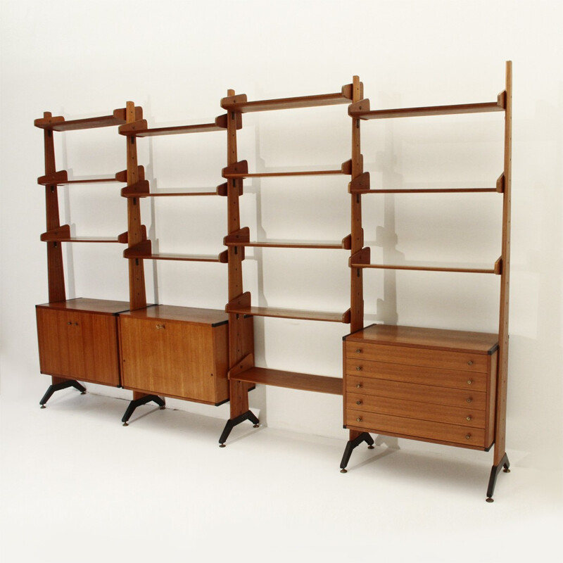 Italian Mid-Century Bookcase from Av Arredamenti Contemporanei - 1960s 