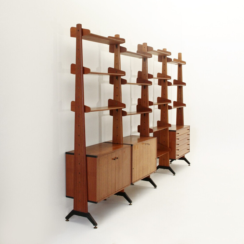 Italian Mid-Century Bookcase from Av Arredamenti Contemporanei - 1960s 