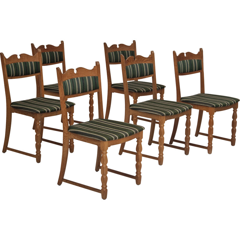 Ensemble de 6 chaises - bois