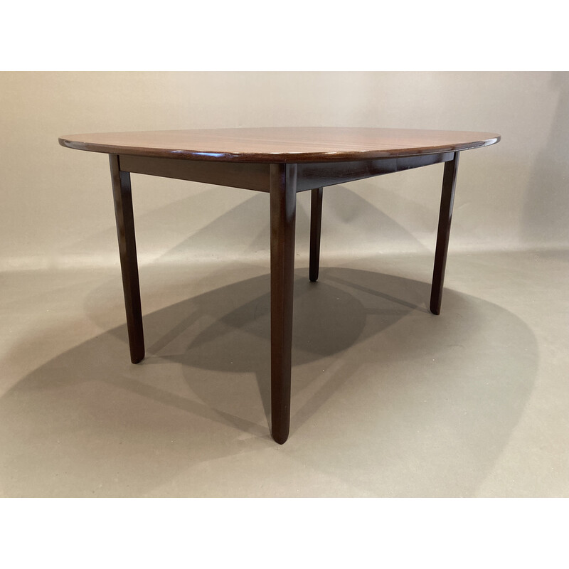 Vintage Scandinavian rosewood high table by "Ole Wanscher" for Jeppesen, 1950