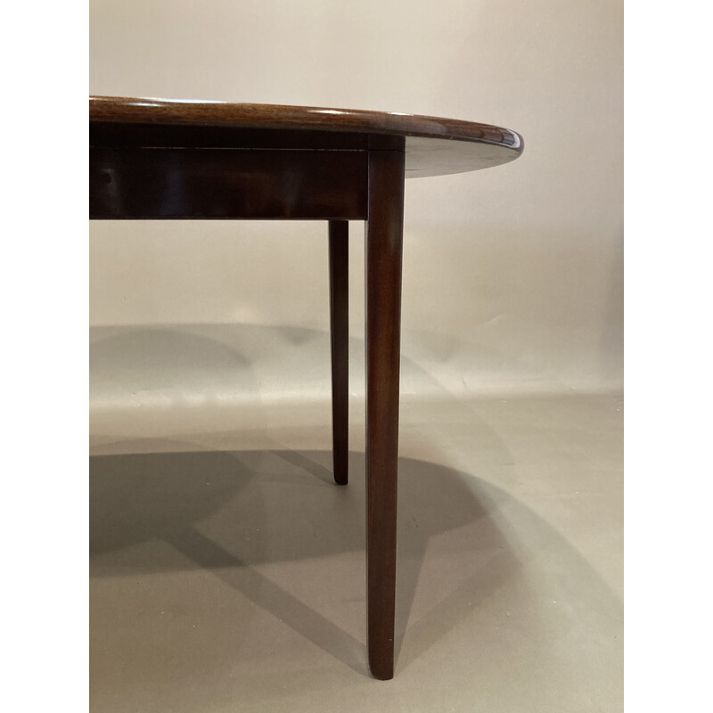 Vintage Scandinavian rosewood high table by "Ole Wanscher" for Jeppesen, 1950