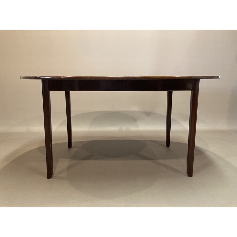 Vintage Scandinavian rosewood high table by "Ole Wanscher" for Jeppesen, 1950