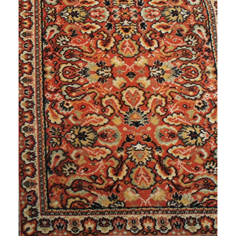 Paire de tapis orientaux vintage Mohajeran Sarouk, Iran