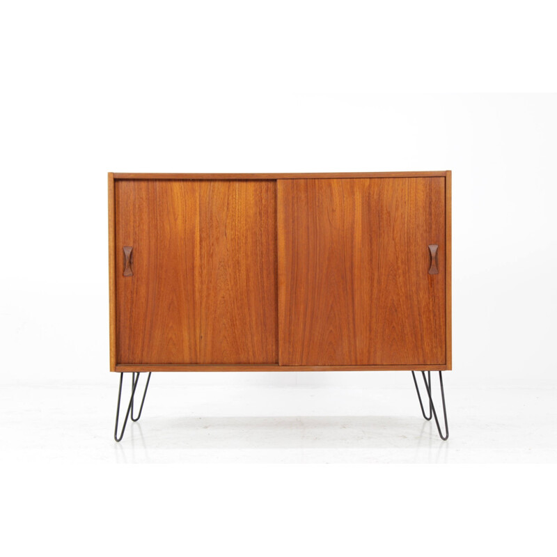 Mid-Century Danish Teak highboard by par Clausen and son - 1960s