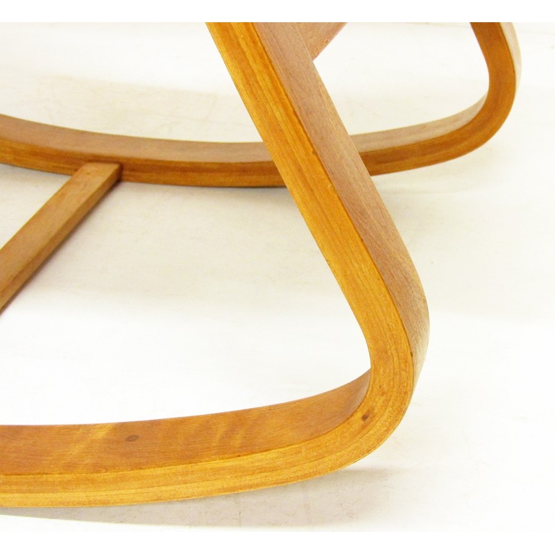 Vintage Swedish rocking chair by Gustaf A Berg, 1940s