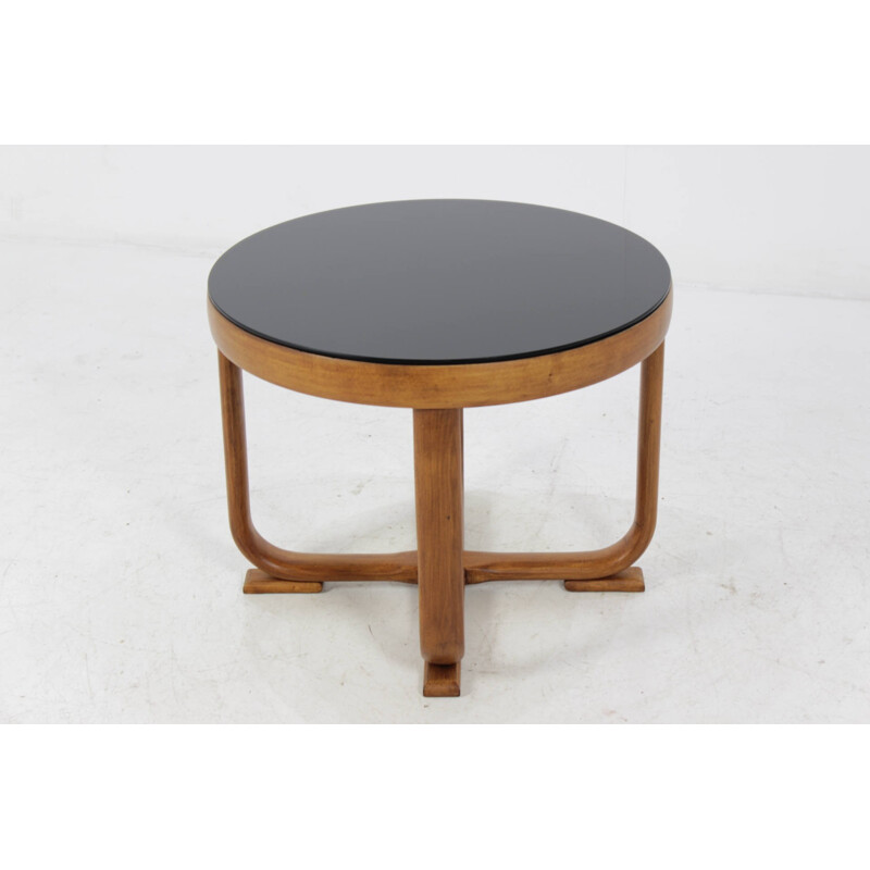 Table basse en bois de hêtre courbé - 1940