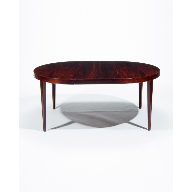 Danish vintage rosewood dining table by Severin Hansen, 1960s