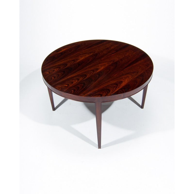 Danish vintage rosewood dining table by Severin Hansen, 1960s