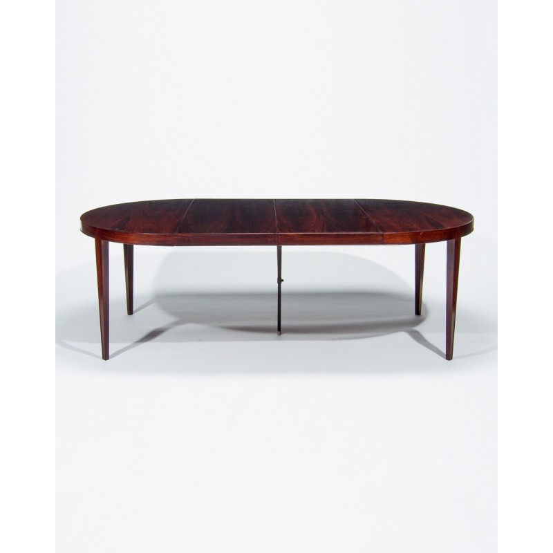 Danish vintage rosewood dining table by Severin Hansen, 1960s