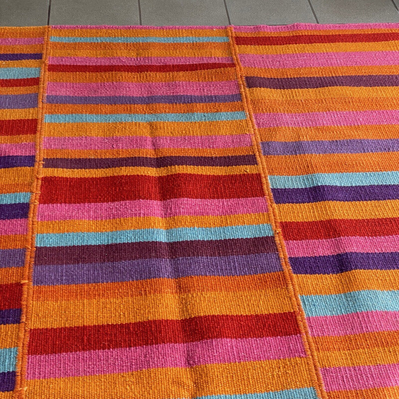Vintage Kilim wool rug by Isabelle Visse