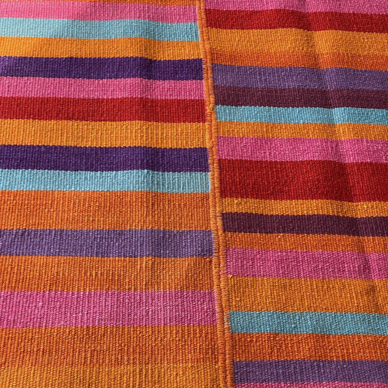 Vintage Kilim wool rug by Isabelle Visse