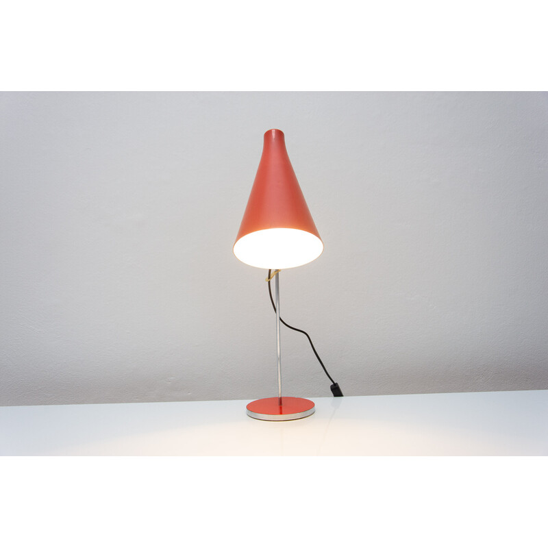 Lampe de bureau vintage par Josef Hurka pour Napako, 1960