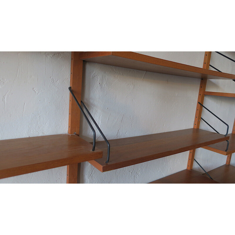 Danish vintage modular teak shelf system by Poul Cadovius for Cado Royal, 1950-1960