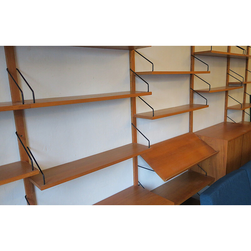 Danish vintage modular teak shelf system by Poul Cadovius for Cado Royal, 1950-1960