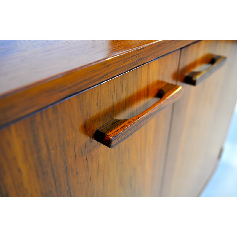 Modular storage cabinet in rosewood, Kai KRISTIANSEN - 1960s