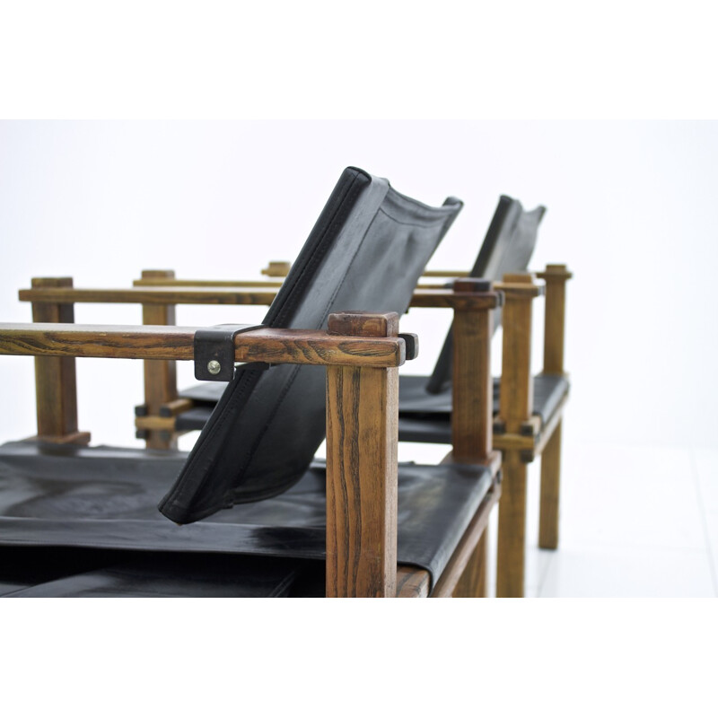 Pair of Safari easy chairs by Gerd Lange - 1960s