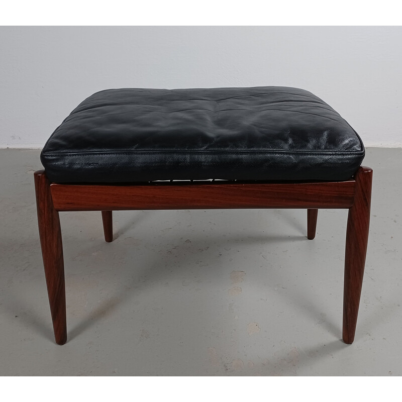 Vintage model 121 rosewood footrest by Kai Kristiansen for Magnus Olesen, 1960s