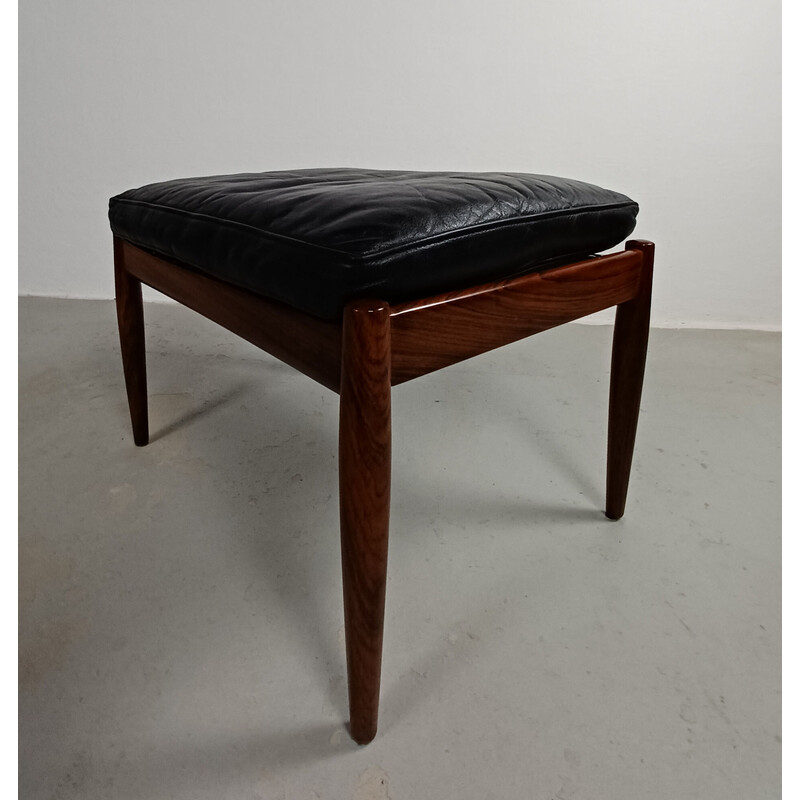 Vintage model 121 rosewood footrest by Kai Kristiansen for Magnus Olesen, 1960s