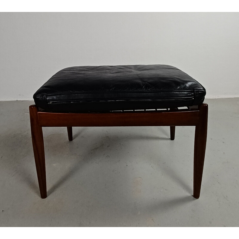 Vintage model 121 rosewood footrest by Kai Kristiansen for Magnus Olesen, 1960s