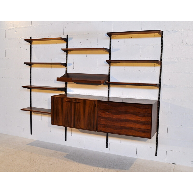 Modular storage cabinet, Kai KRISTIANSEN - 1960s