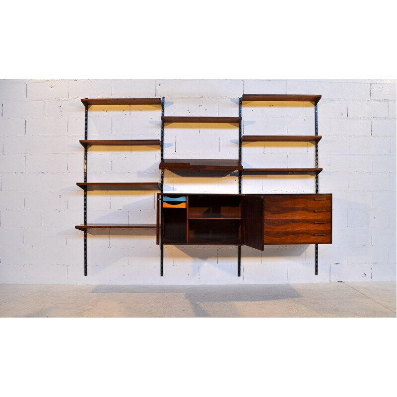 Modular storage cabinet, Kai KRISTIANSEN - 1960s