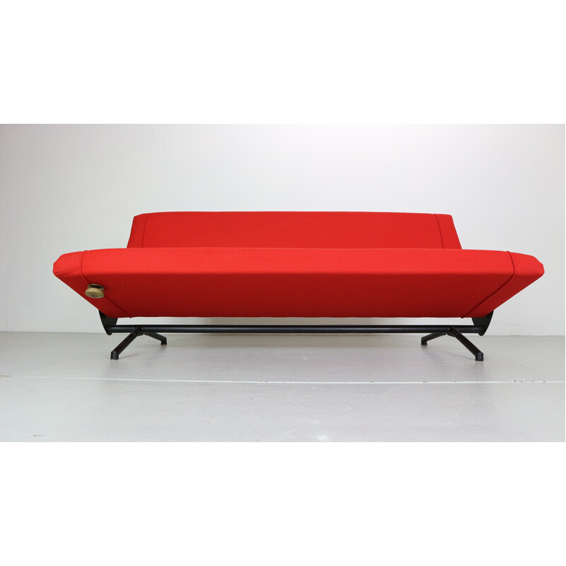 Altes Sofa 'D70' von Osvaldo Borsani für Tecno, Italien 1954