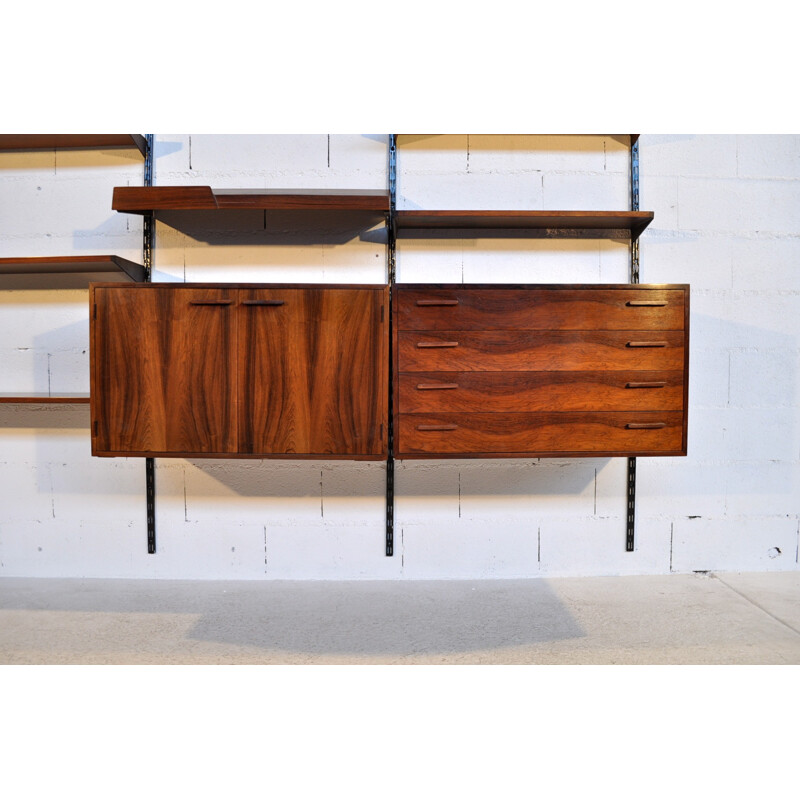 Modular storage cabinet, Kai KRISTIANSEN - 1960s