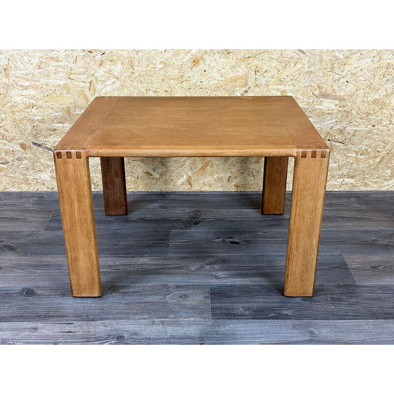 Vintage oakwood coffee table by Esko Pajamies for Asko, Finland 1960-1970s