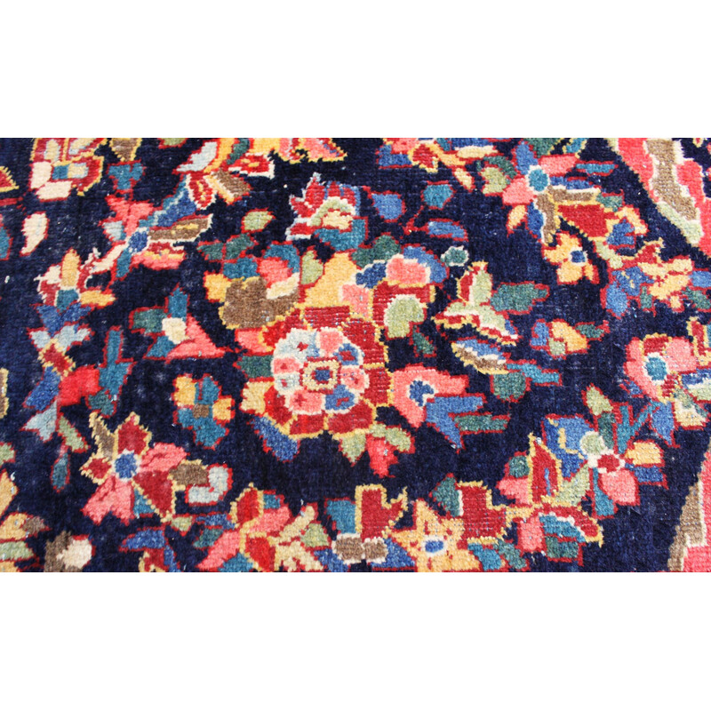Handmade vintage Persian Mahal rug, Iran