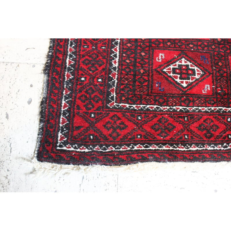 Tapis afghan vintage Baloutch