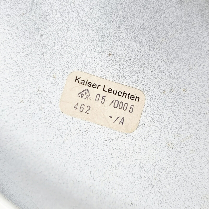 Space Age vintage Cascading plafondlamp van Klaus Hempel voor Kaiser Leuchten, Duitsland 1972