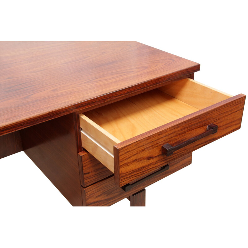 Mid-century rosewood desk by Henning Jensen - 1960s