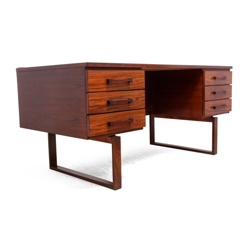 Mid-century rosewood desk by Henning Jensen - 1960s