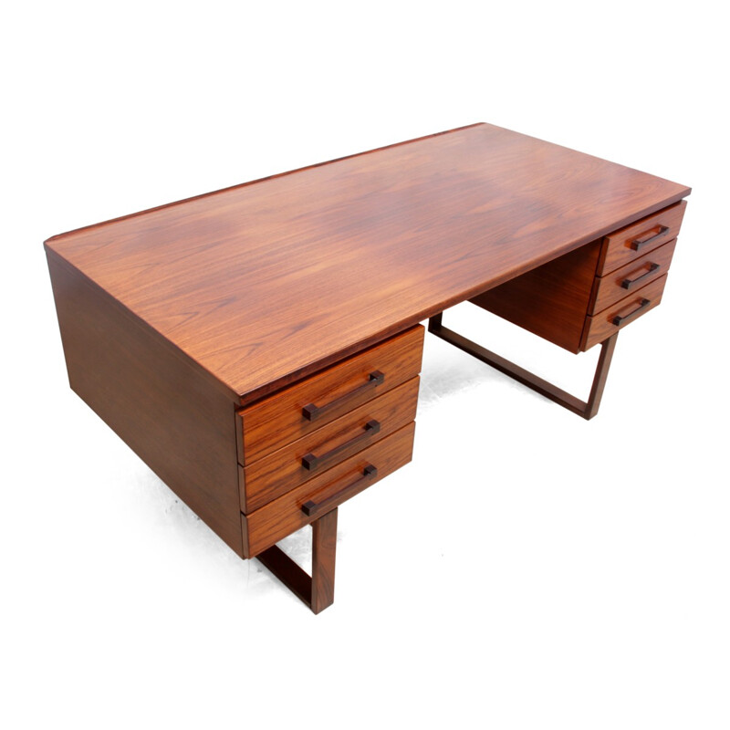 Mid-century rosewood desk by Henning Jensen - 1960s