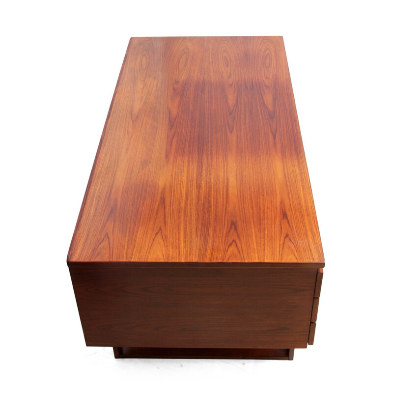 Mid-century rosewood desk by Henning Jensen - 1960s