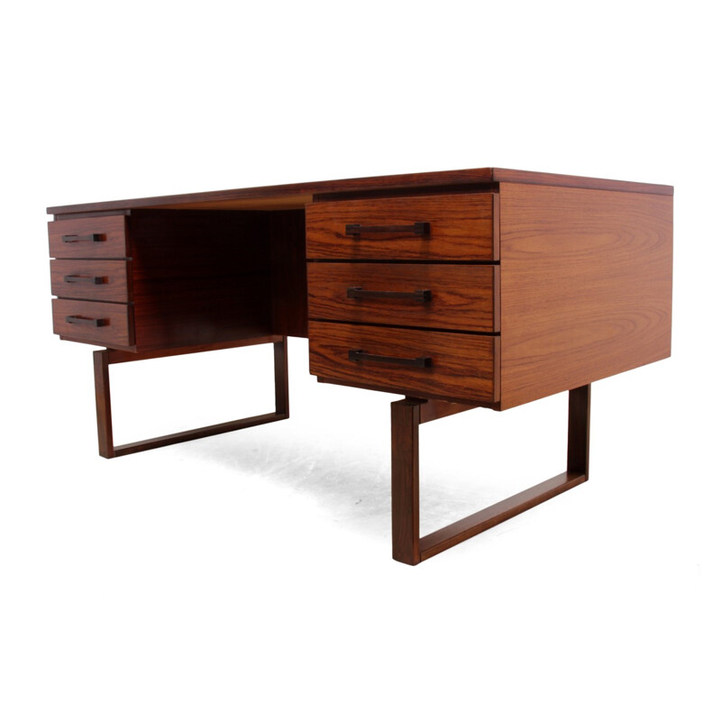 Mid-century rosewood desk by Henning Jensen - 1960s