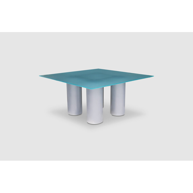 Table vintage Serenissimo par Lella et Massimo Vignelli pour Acerbis, 1980