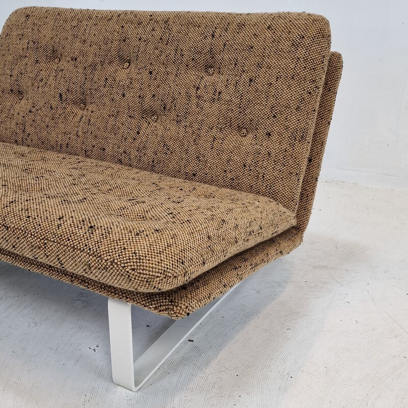 Vintage 2-seat sofa by Kho Liang Ie for Artifort, 1960s