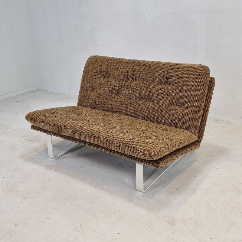 Vintage 2-seat sofa by Kho Liang Ie for Artifort, 1960s