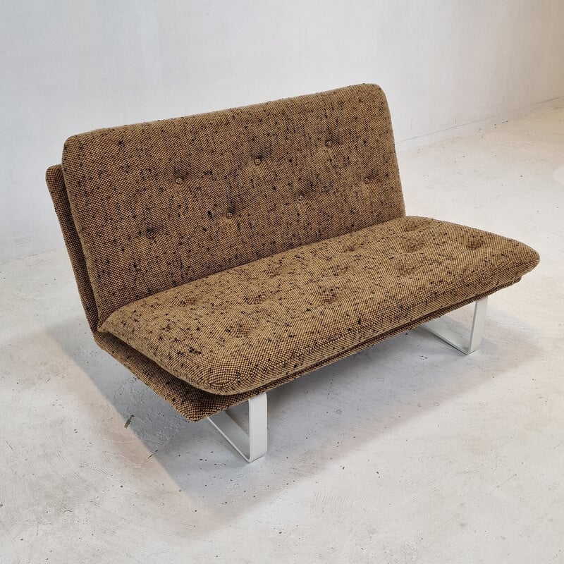 Vintage 2-seat sofa by Kho Liang Ie for Artifort, 1960s