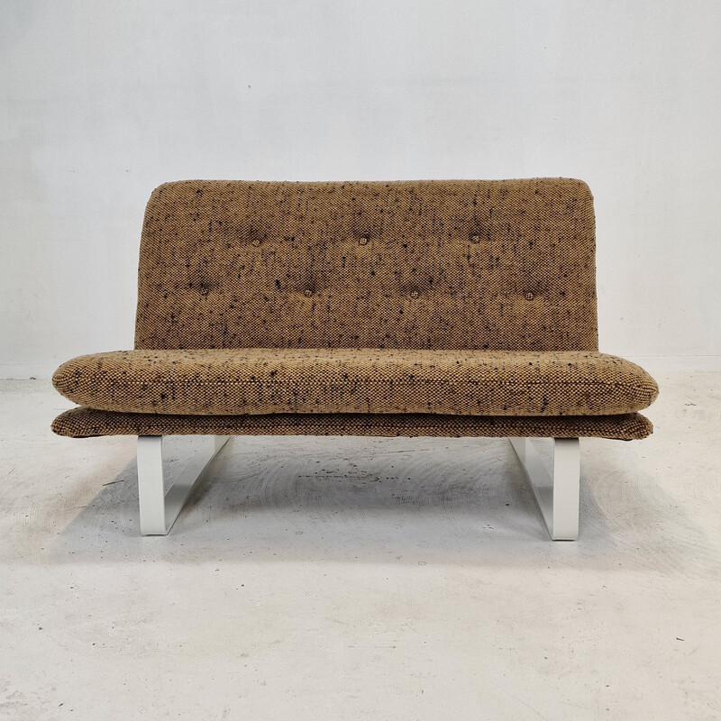 Vintage 2-seat sofa by Kho Liang Ie for Artifort, 1960s