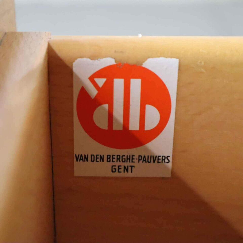 Bibliothèque vintage par Jos de Mey pour Van den Berghe-Pauvers, 1970