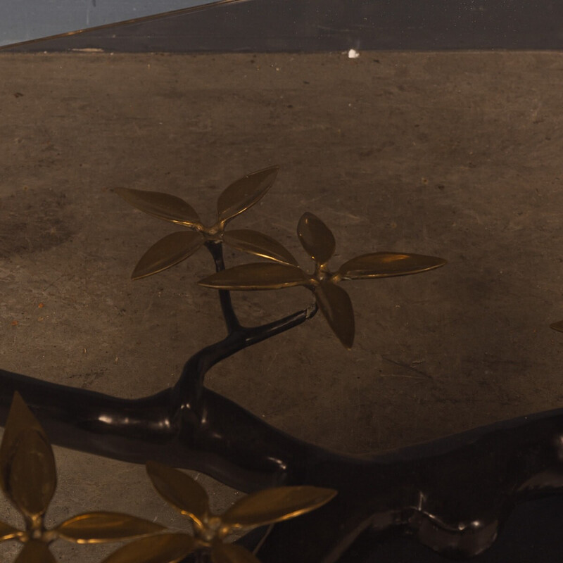 Vintage Belgian Bonsai tree coffee table, 1970