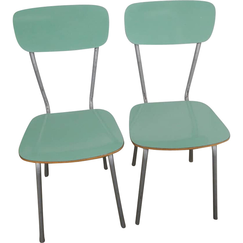 paire de chaises vintage - formica