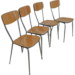 Set di 4 sedie vintage di WH Klein del 1960 cir
