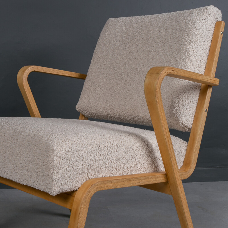 Pair of vintage model 53693 armchairs by Selman Selmanagic, Germany 1957