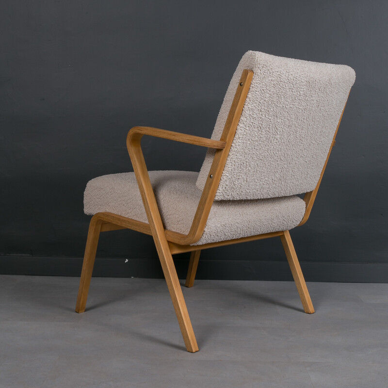 Paar vintage fauteuils model 53693 van Selman Selmanagic, Duitsland 1957