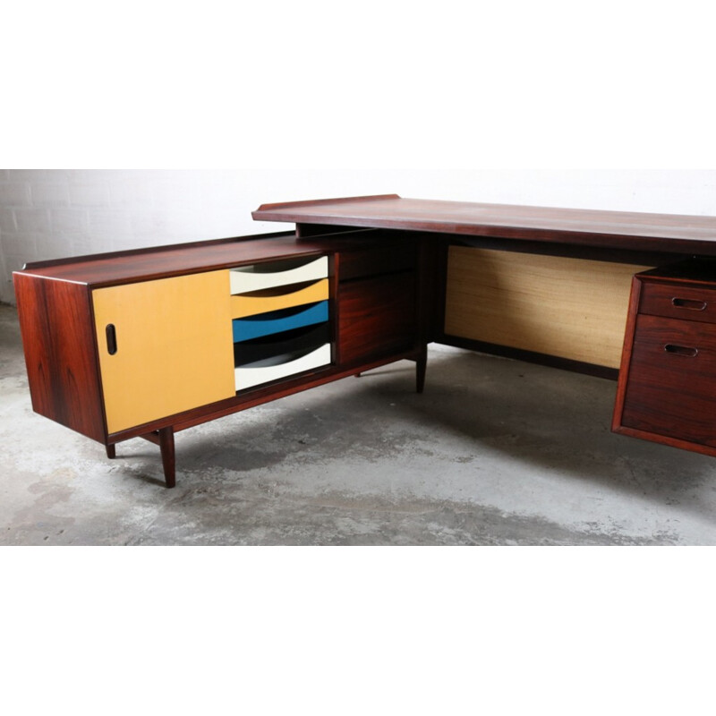 Bureau en palissandre de Arne Vodder pour Sibast - 1960