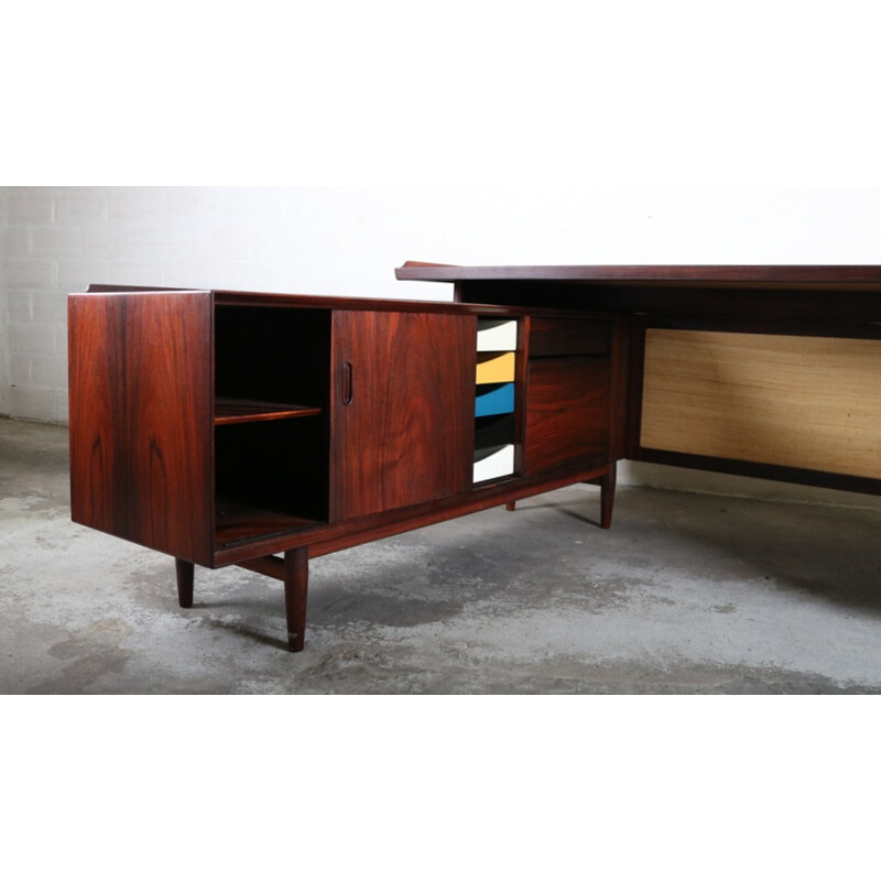 Bureau en palissandre de Arne Vodder pour Sibast - 1960